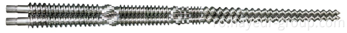 butoi conic dublu șurub conical twin screw barrel